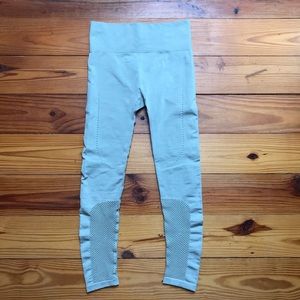 JoyLab Sage Green Silver Mesh Leggings, EUC, S